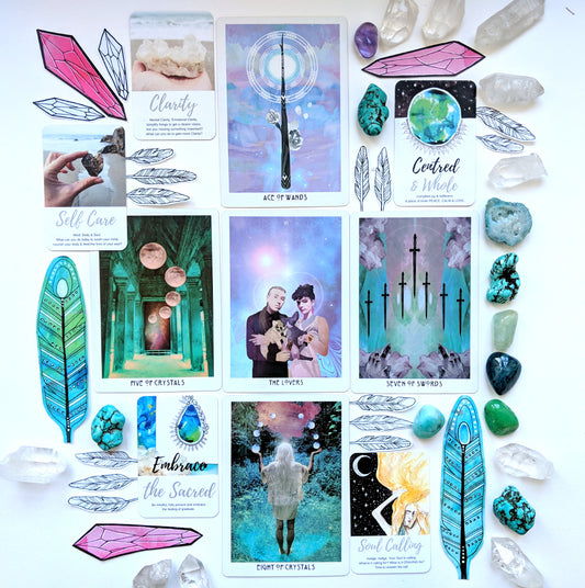 Working through lots of personal blocks, ready to shift, change, transform.