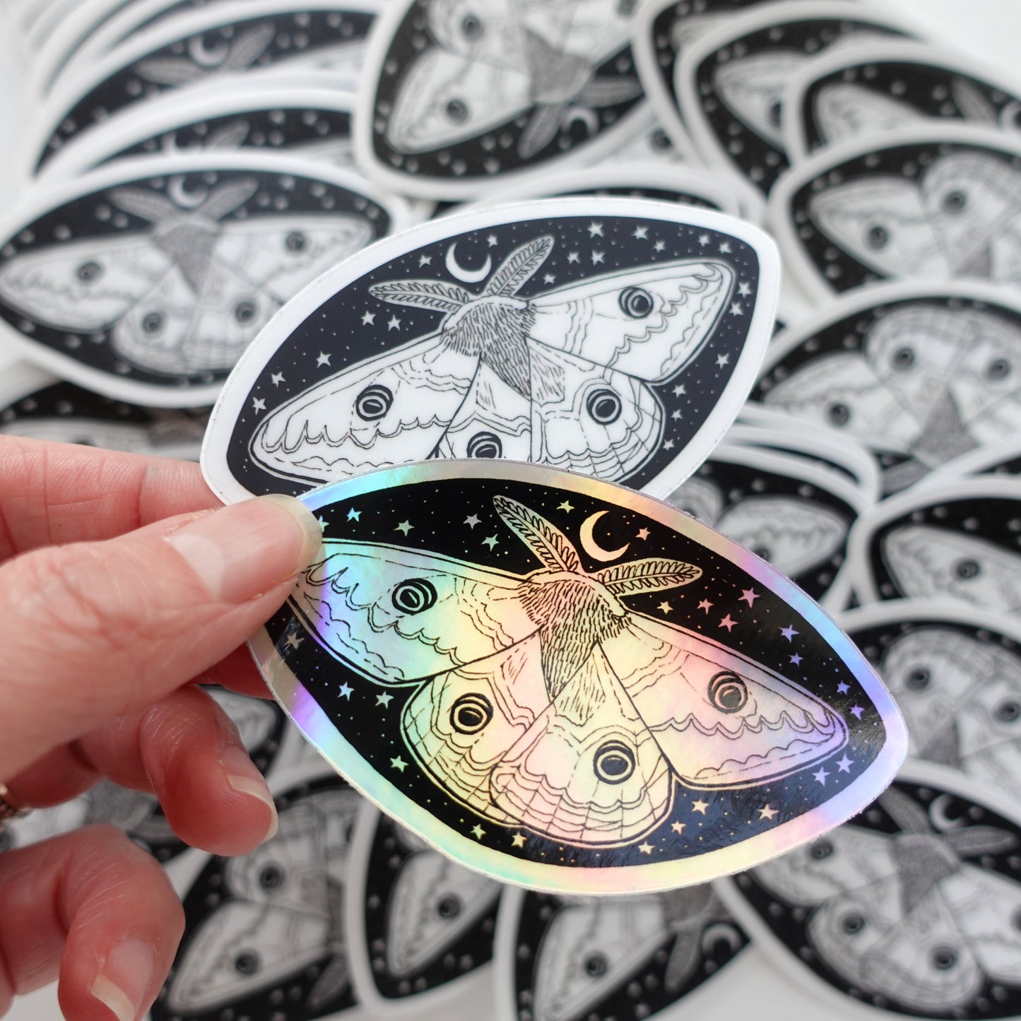 2 Sticker set - Moths