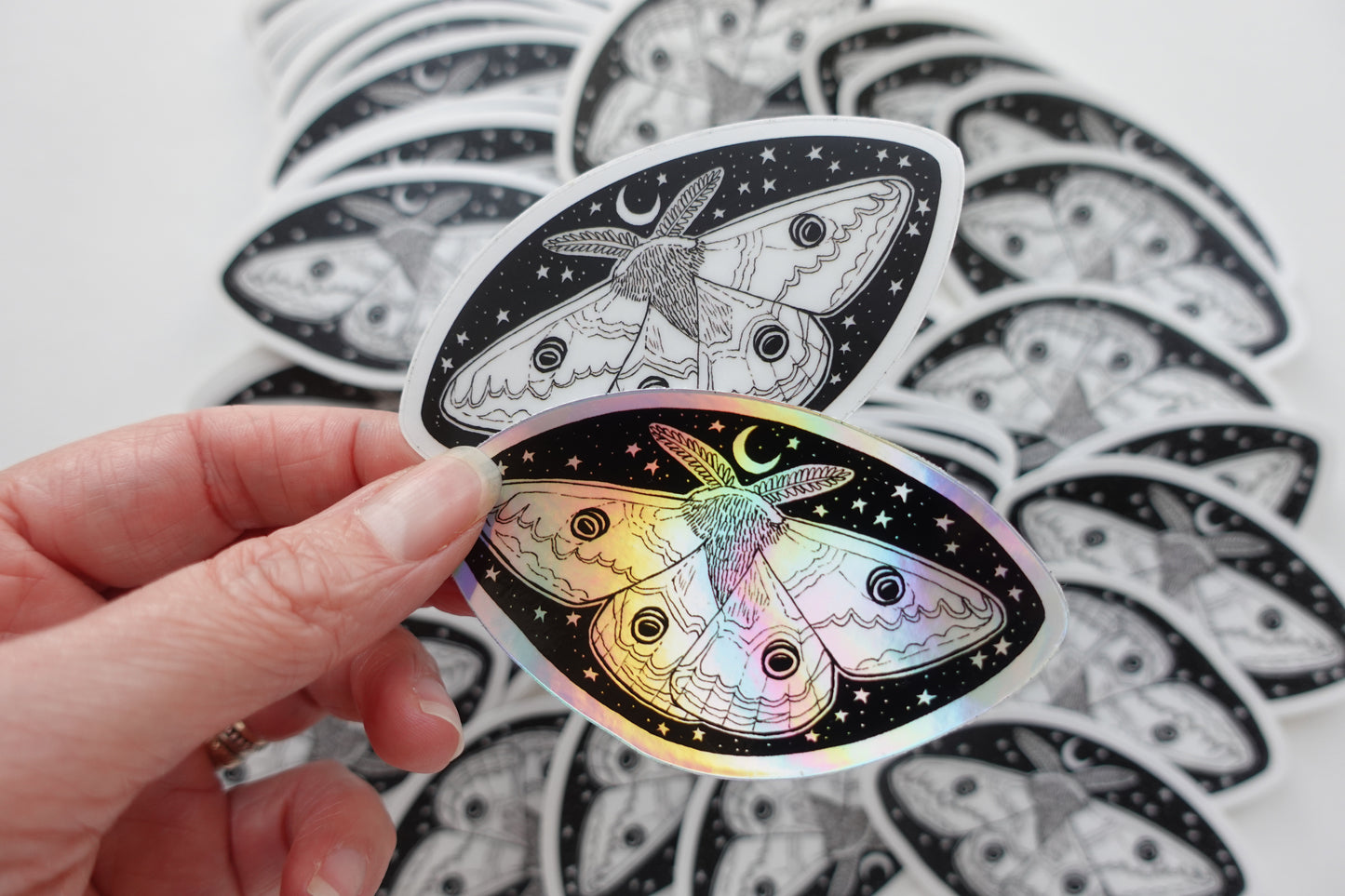 2 Sticker set - Moths