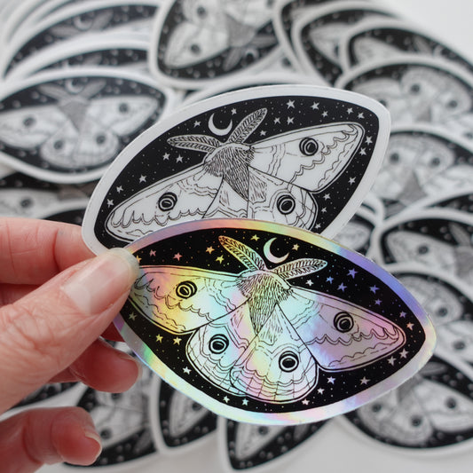 2 Sticker set - Moths