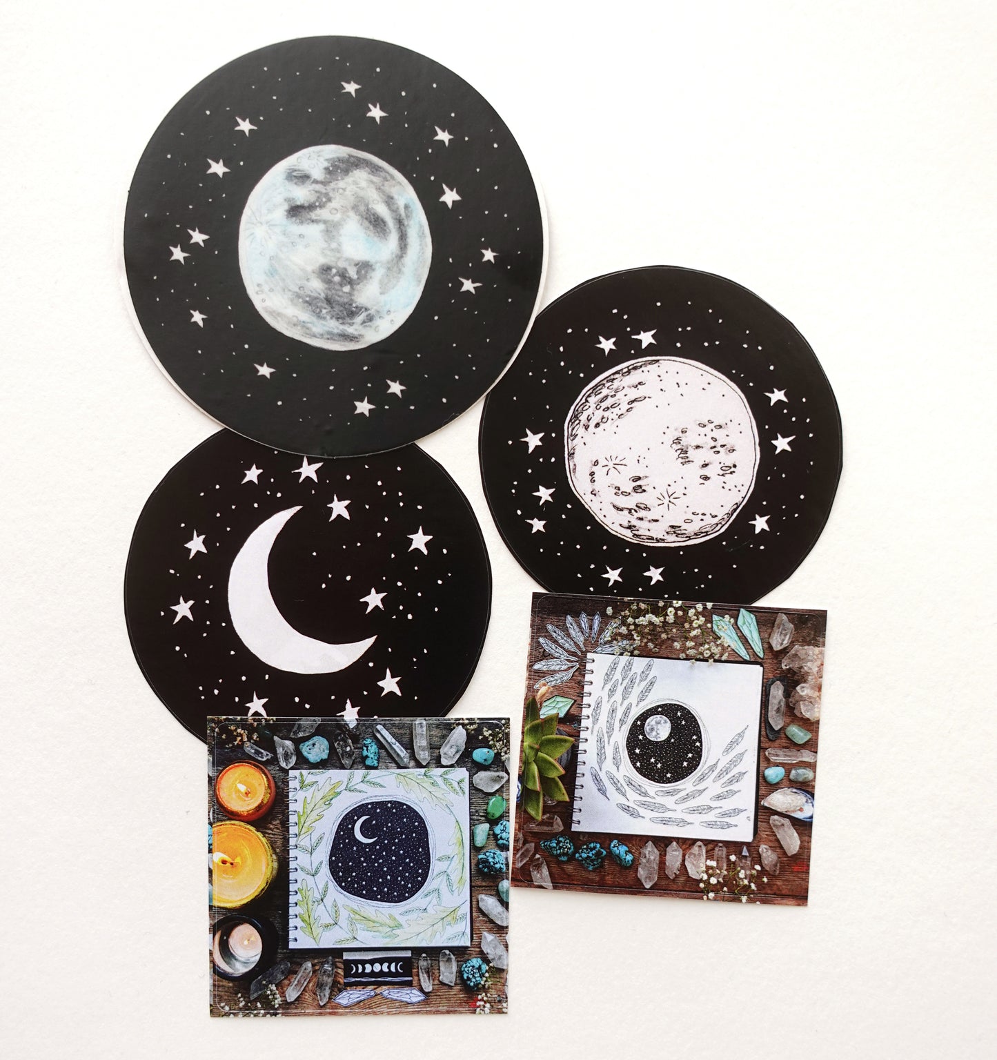 Sticker set - Moon