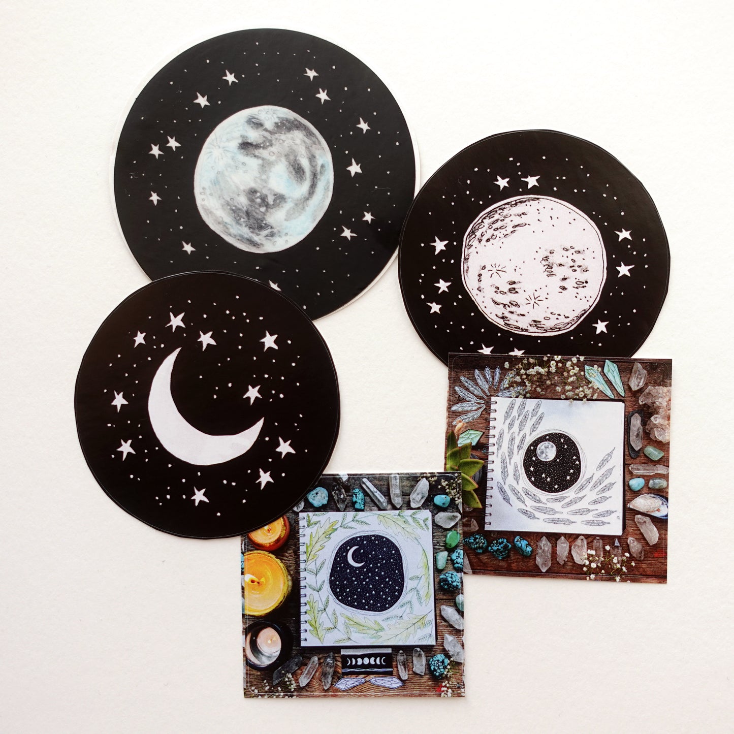 Sticker set - Moon