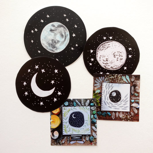 Sticker set - Moon