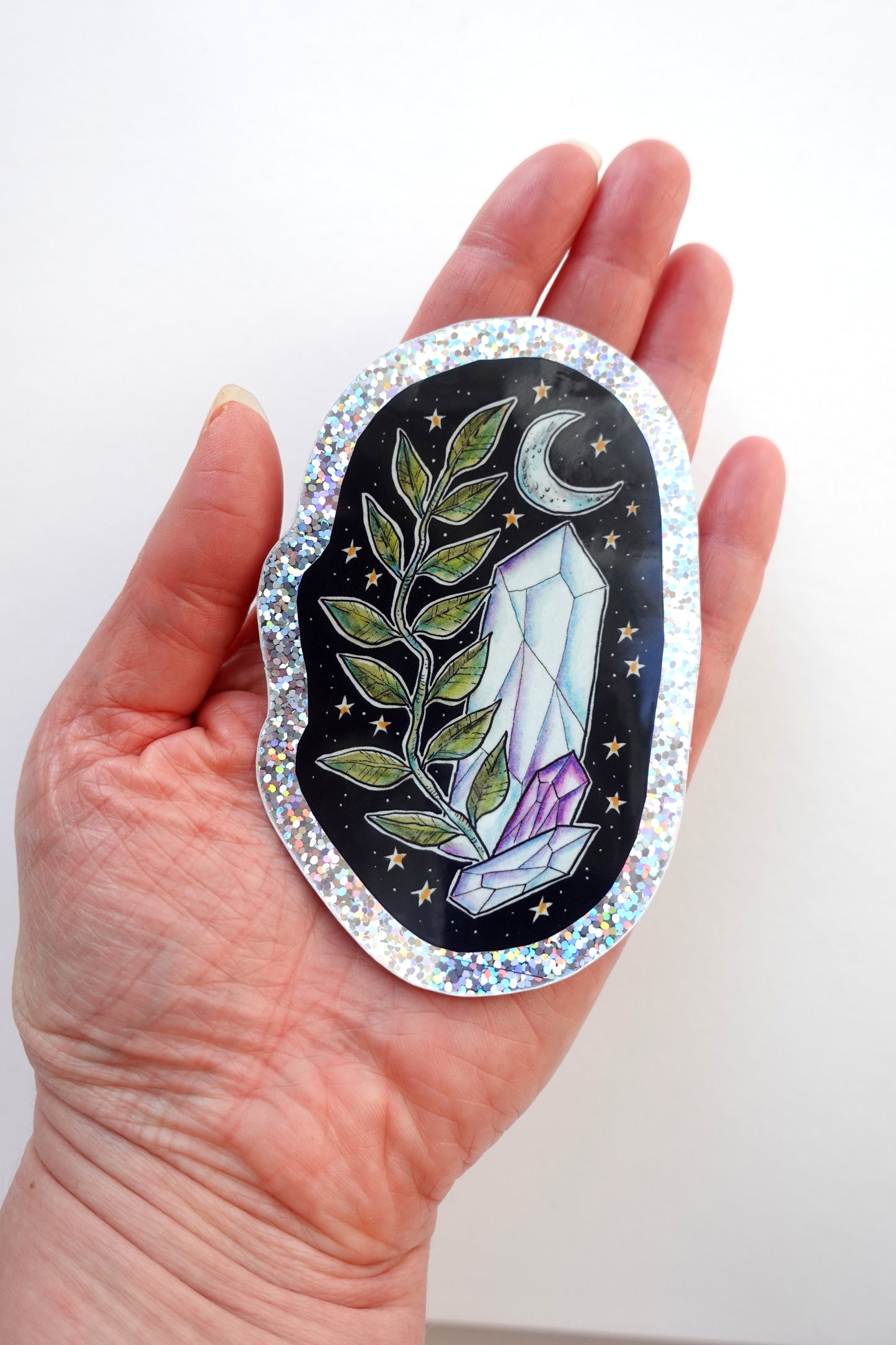 Sticker - Glitter Crystal