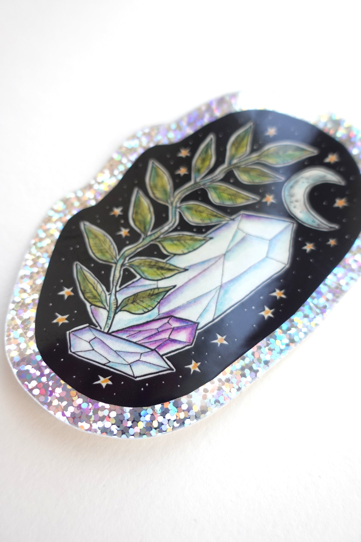 Sticker - Glitter Crystal