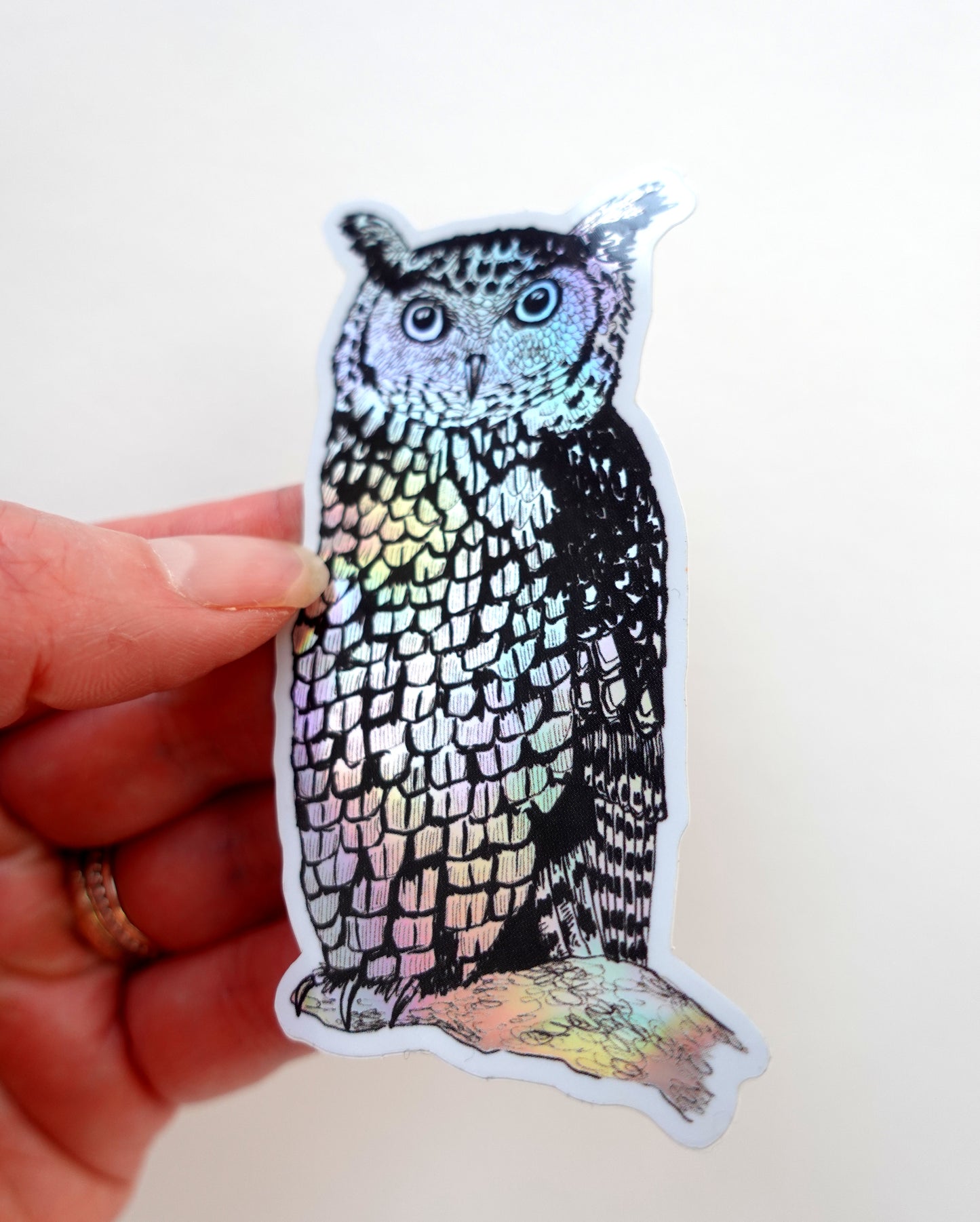 Sticker - Owl (Holographic)