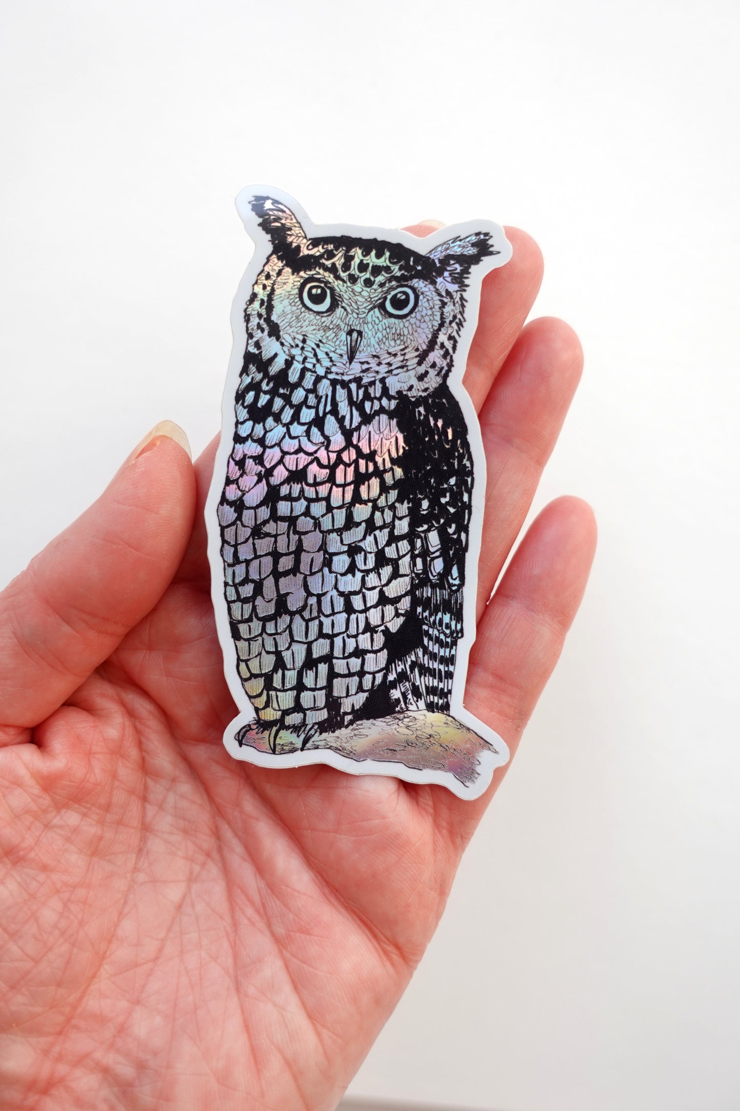 Sticker - Owl (Holographic)