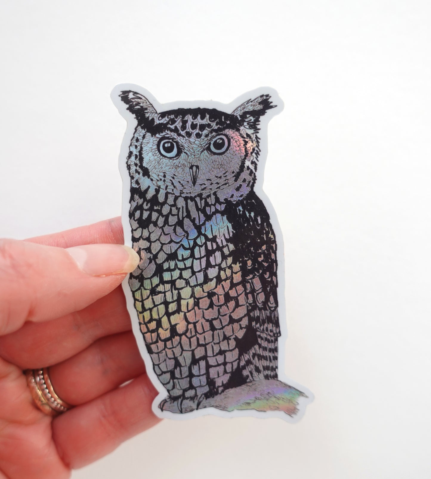 Sticker - Owl (Holographic)