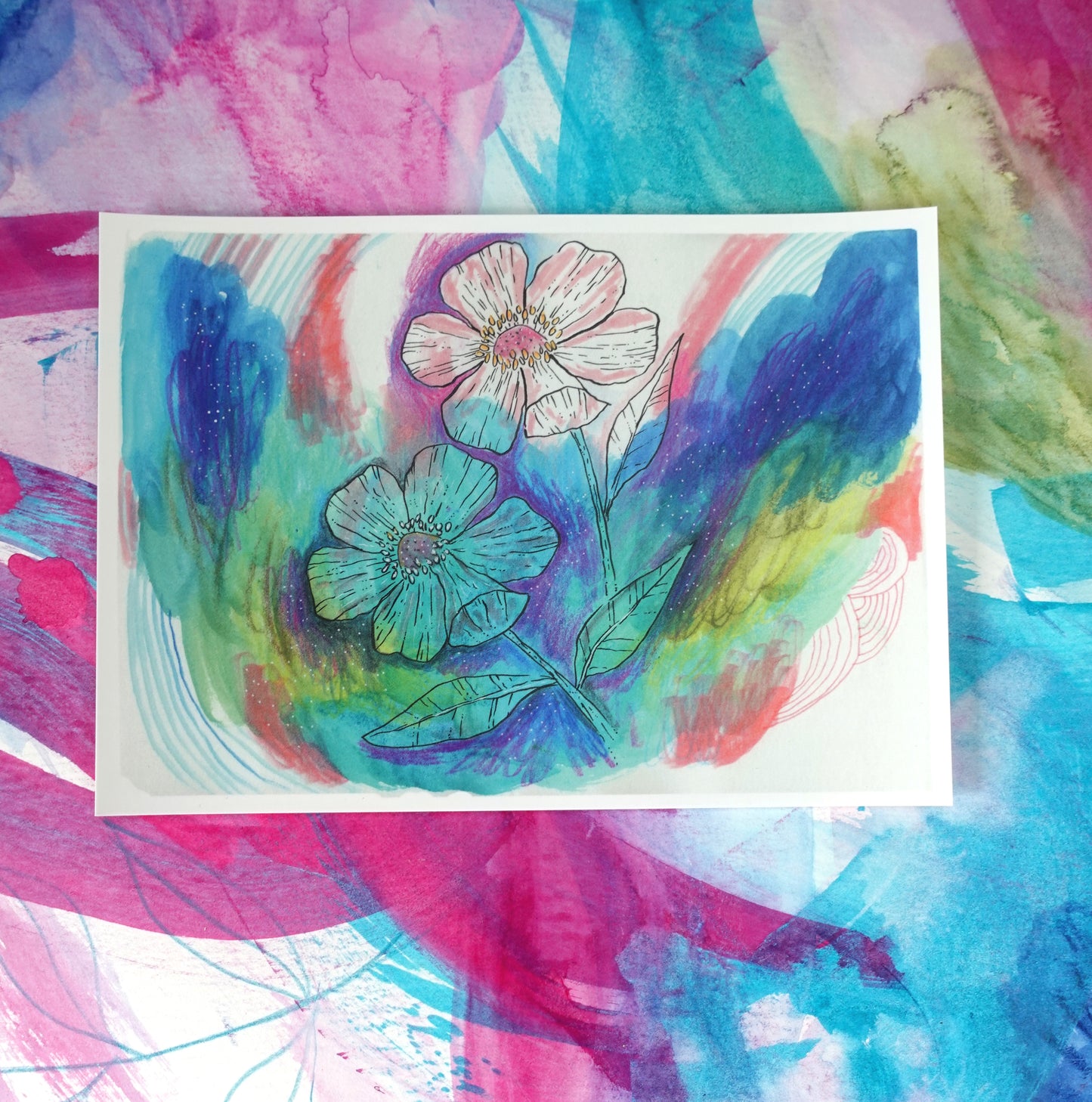 Mini Print (5x7) - Florals