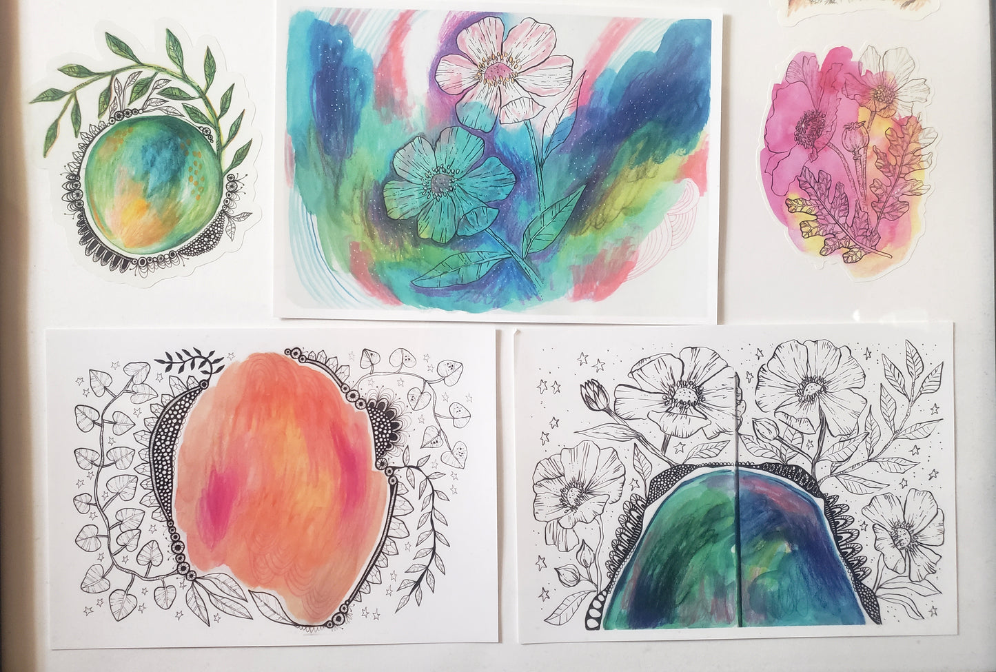 The BIG Bundle - Sticker & Print (5x7) set