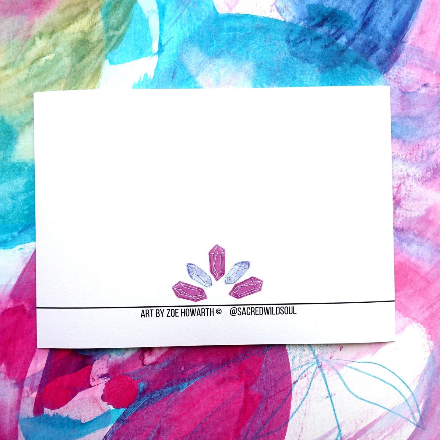 Mini Print (5x7) - Pink Half Orb