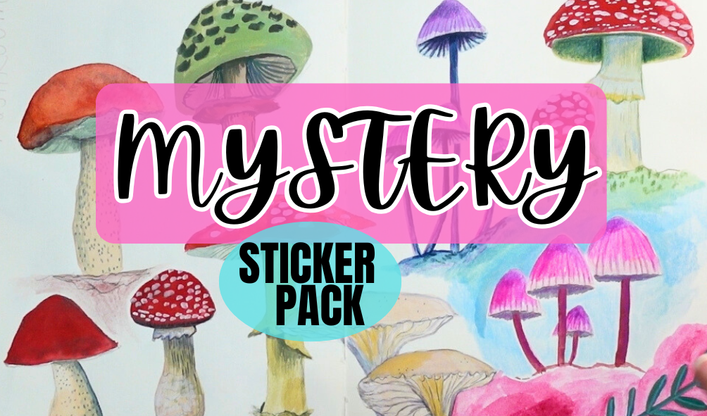 MYSTERY Sticker 3 Pack (vinyl)