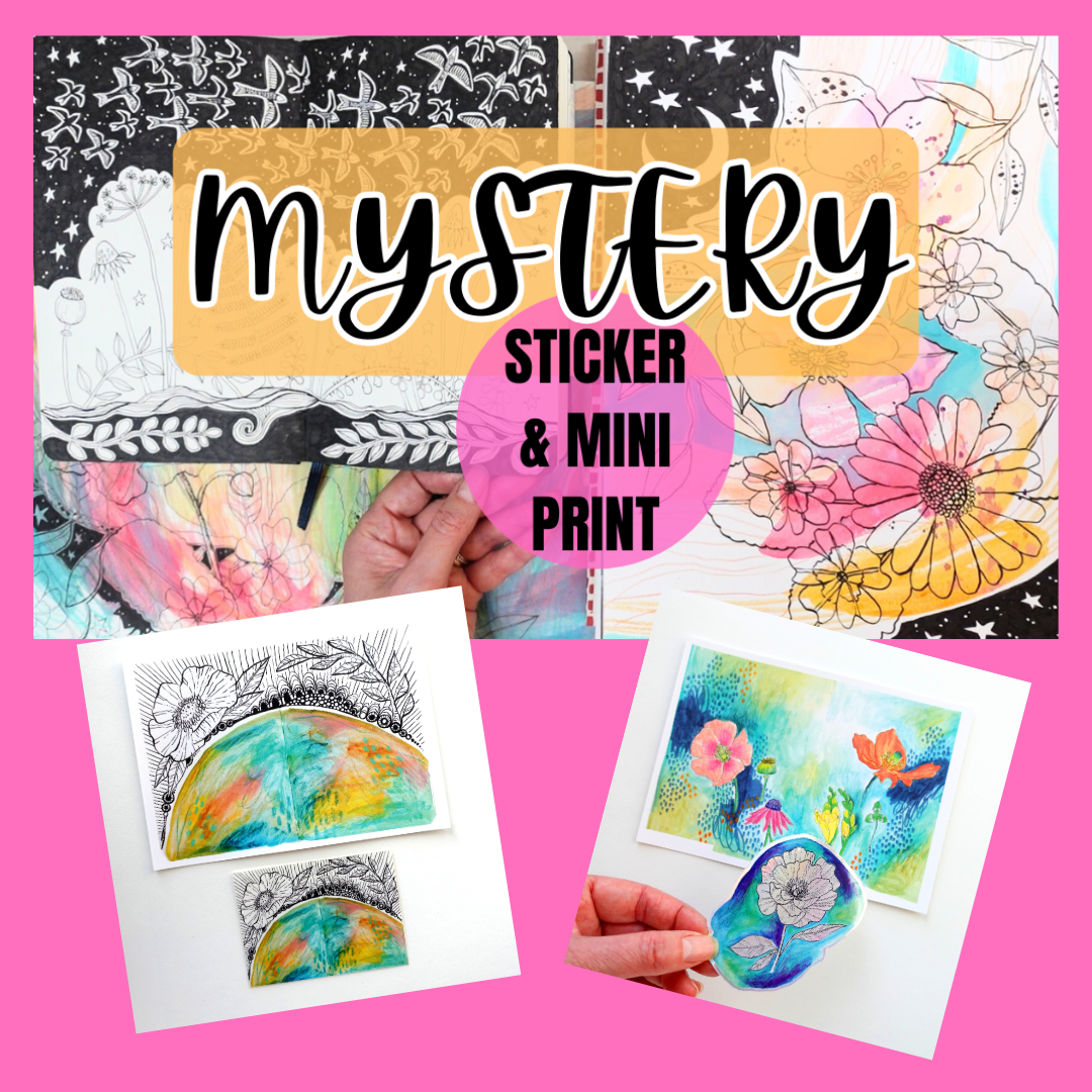 MYSTERY Sticker & Print (5x7)