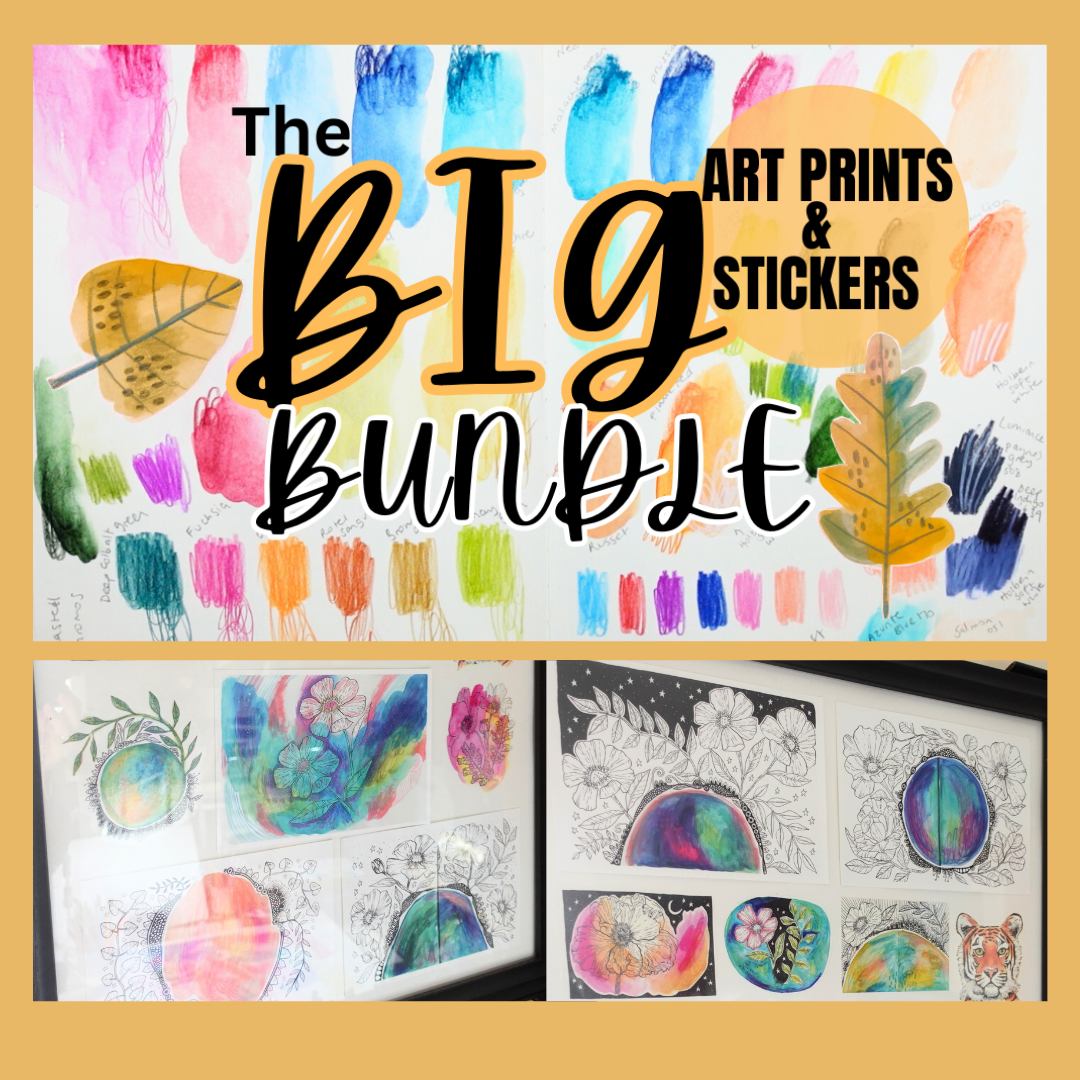 The BIG Bundle - Sticker & Print (5x7) set