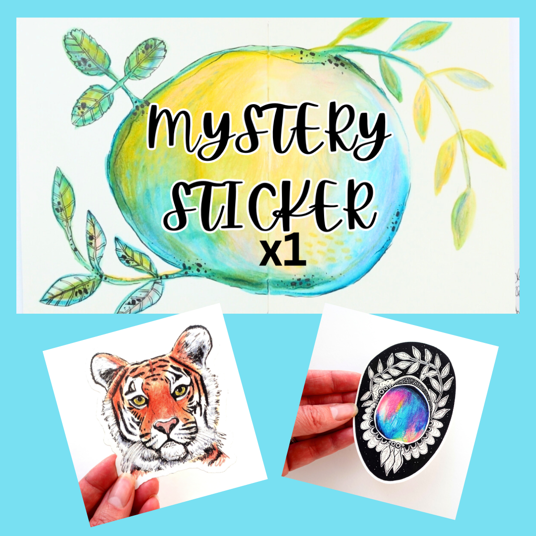 1x MYSTERY Sticker (vinyl)