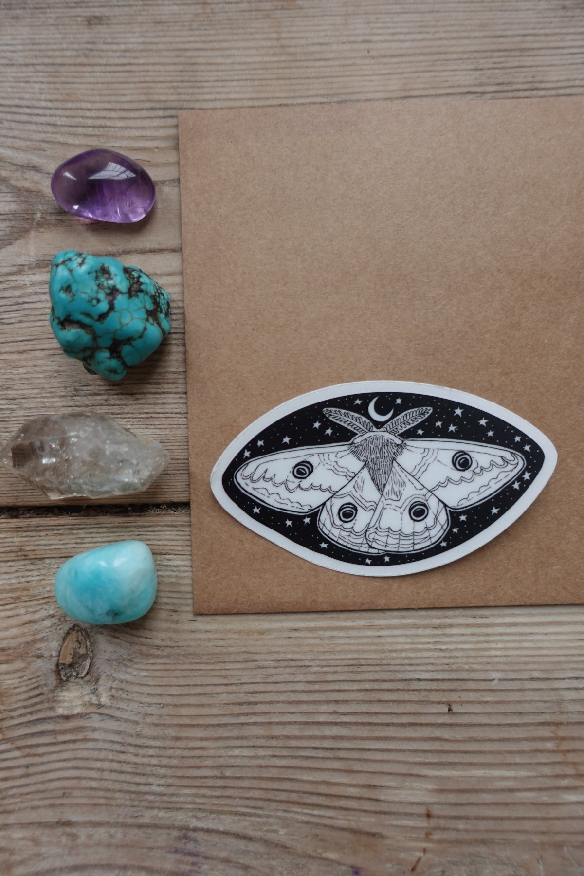 2 Sticker set - Moths