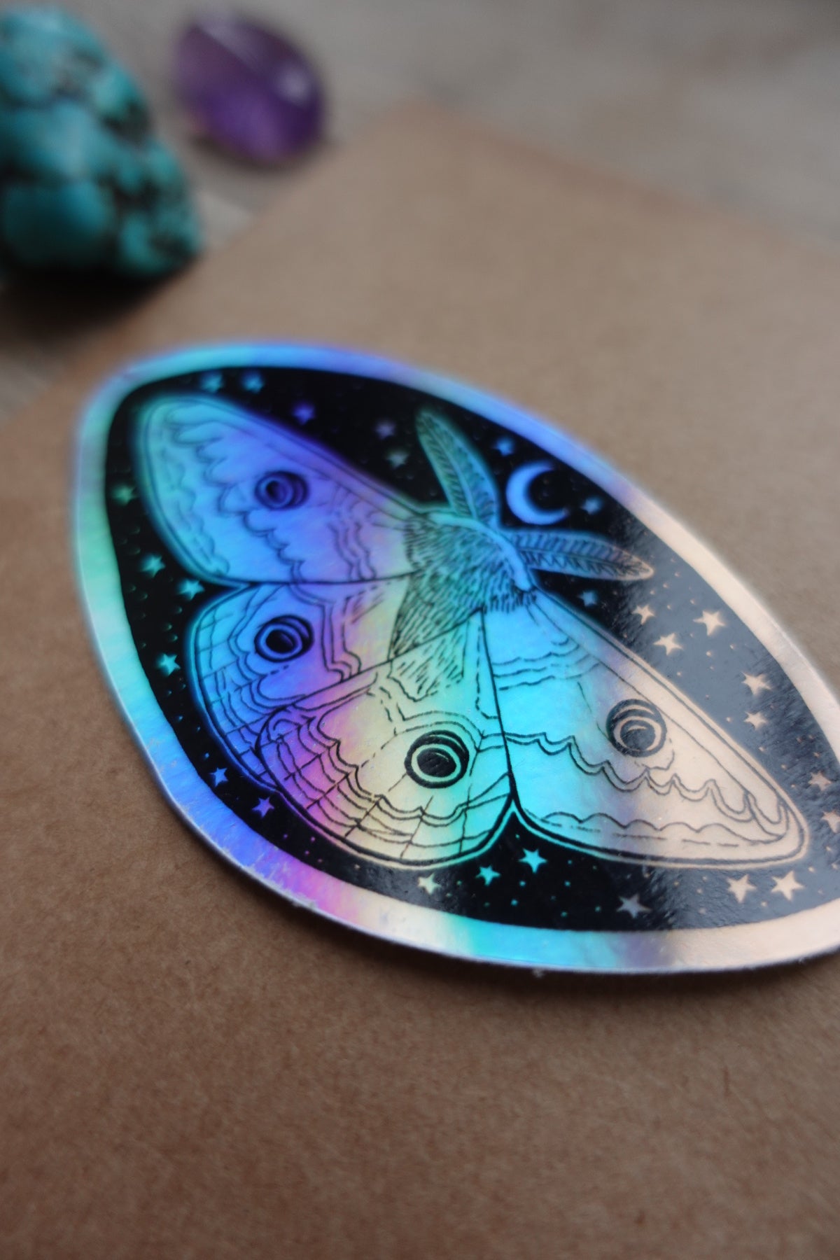 Sticker - (Holographic) Moth