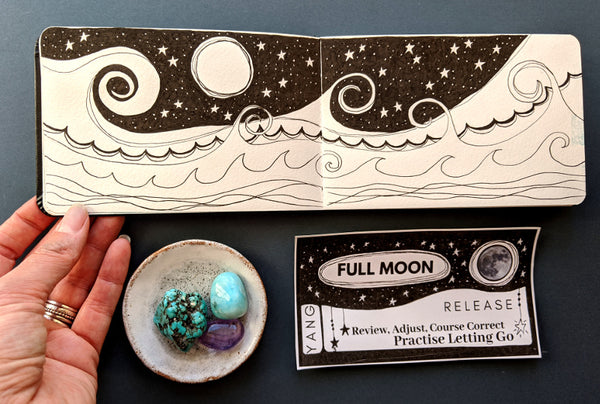 Moon Phases printable cards (Download)