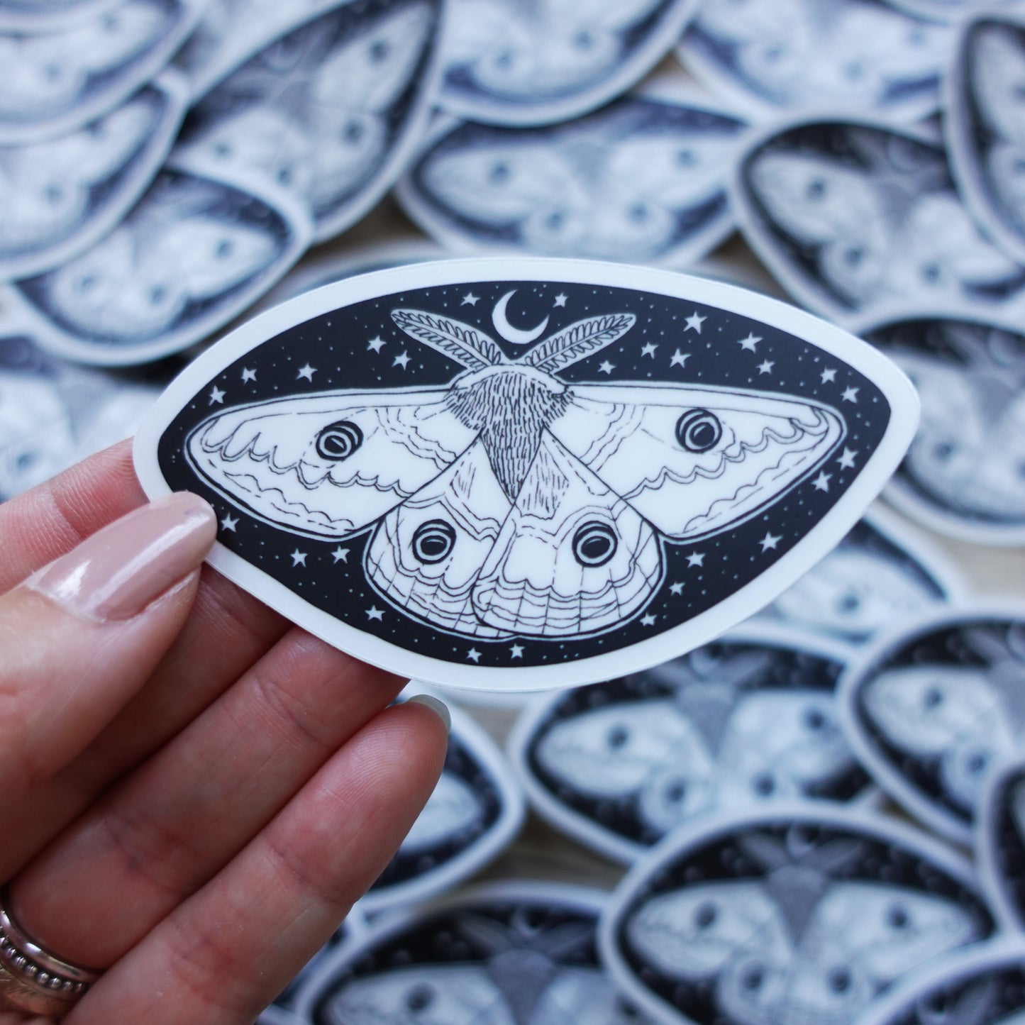 2 Sticker set - Moths