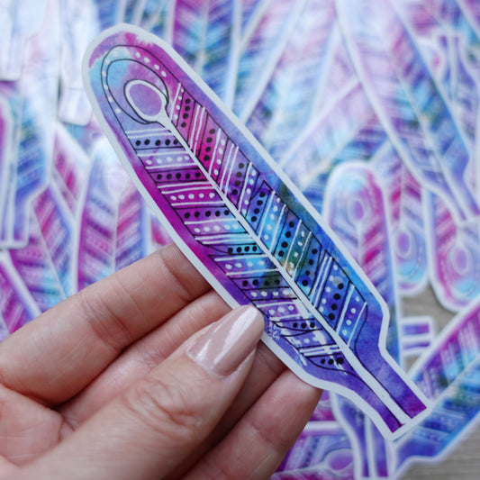 Sticker - Feather (Vinyl)