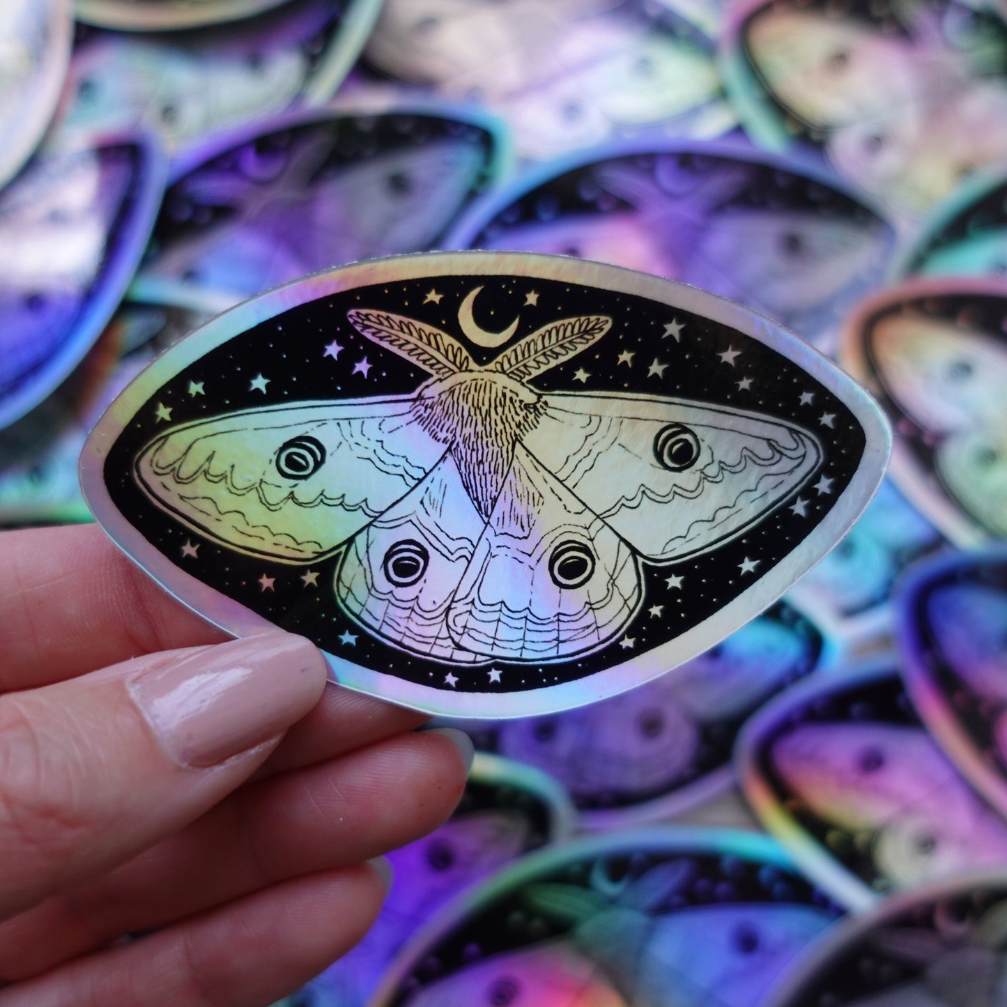 Sticker - (Holographic) Moth