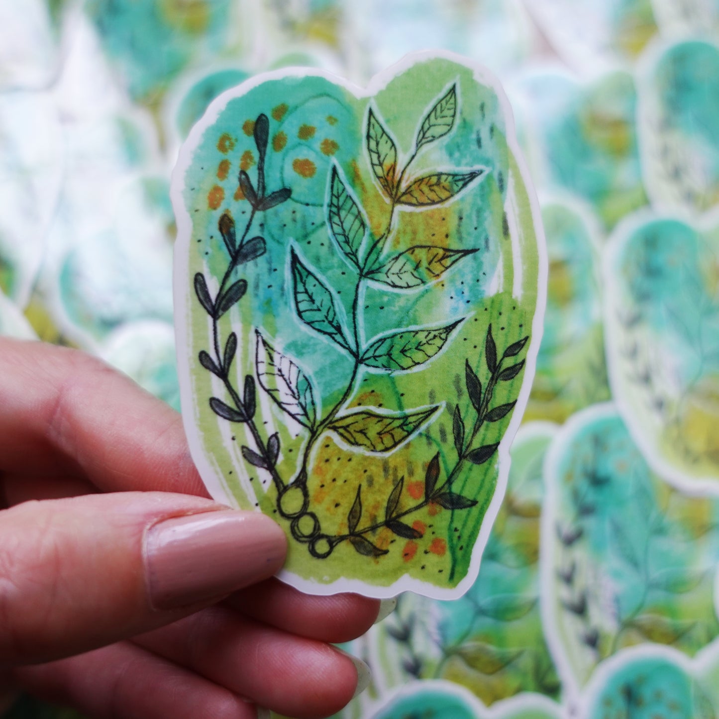 Sticker - Vine Leaf (Vinyl)