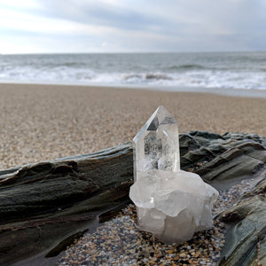 Beach meditation and connection poem