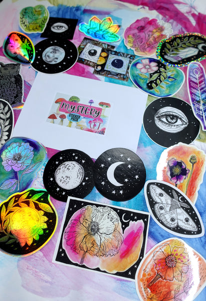 MYSTERY Sticker Pack (vinyl)