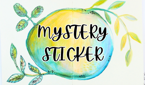 1x MYSTERY Sticker (vinyl)